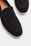 Zwarte suède loafers