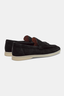 Zwarte suède loafers