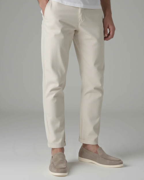 Beige suède loafers